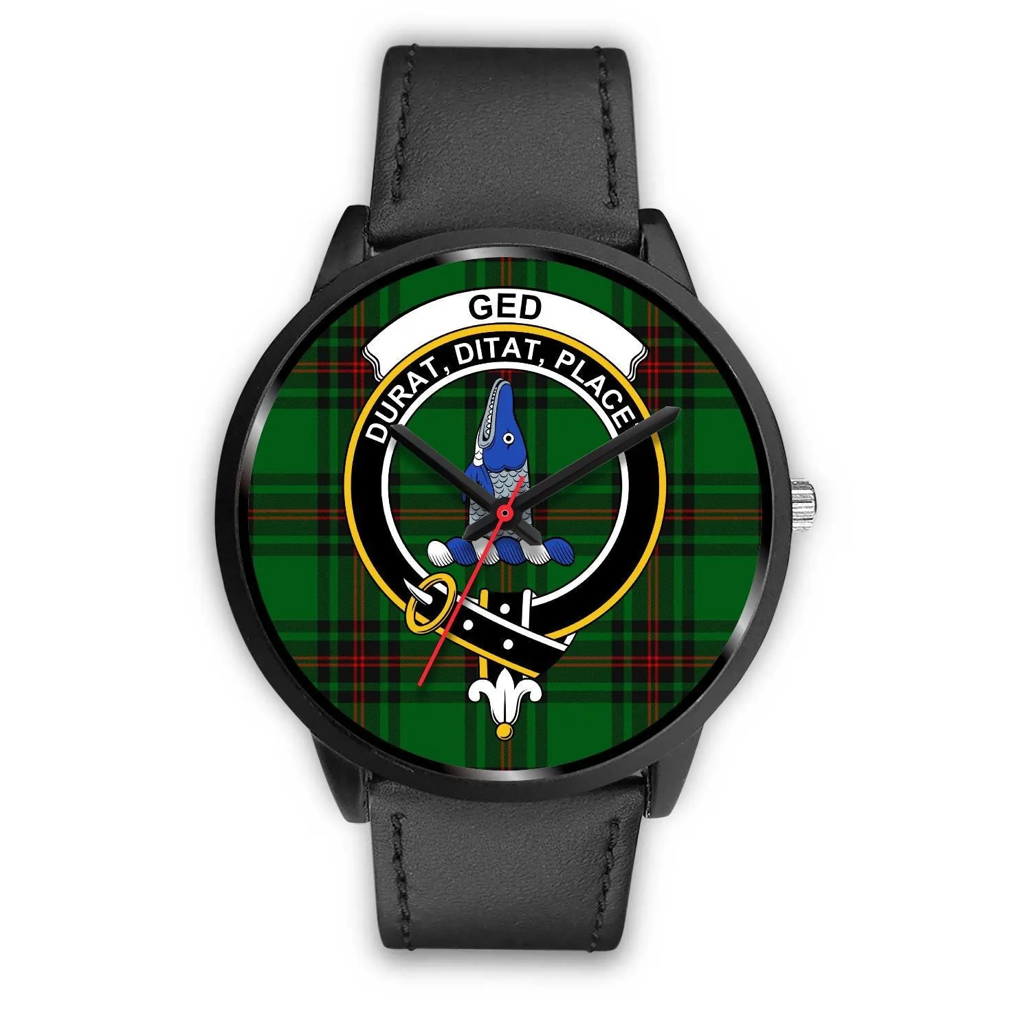 Ged Clan Badge Tartan Black Watch