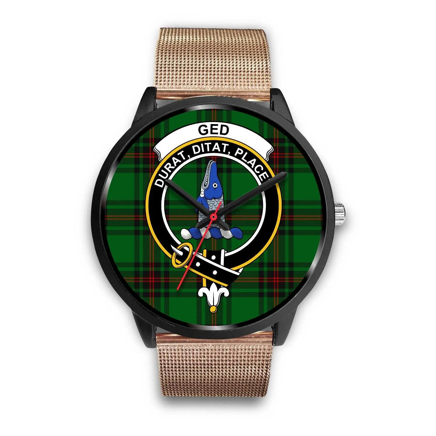 Ged Clan Badge Tartan Black Watch