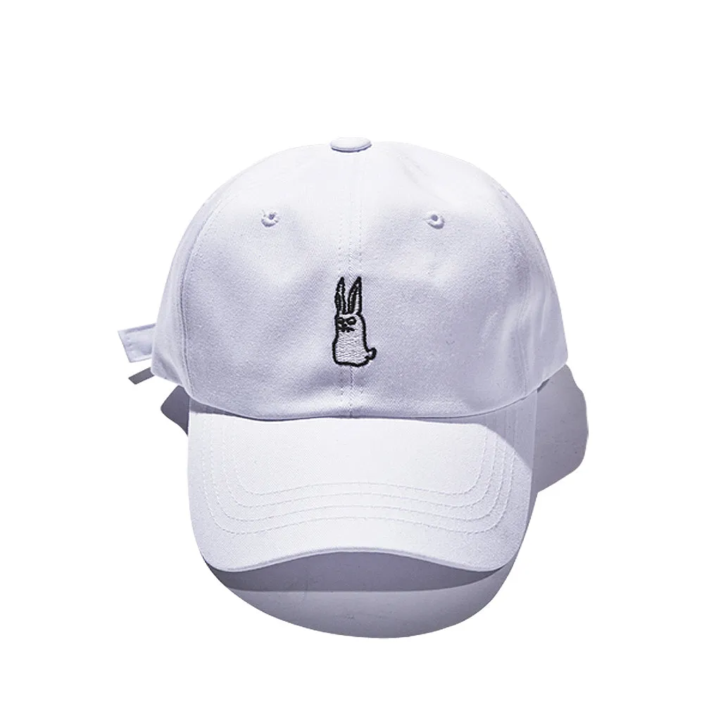 GR OPEN ZIPPER CAP WHITE