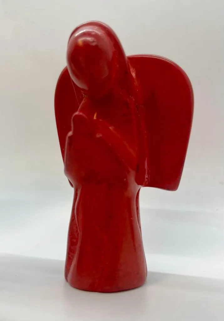 Hand-Carved Soapstone Angel