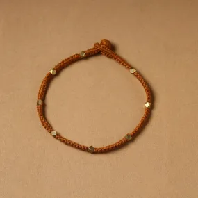 Handcrafted Patwa Thread & Beadwork Anklet 57