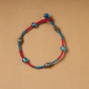 Handcrafted Patwa Thread & Beadwork Anklet 65