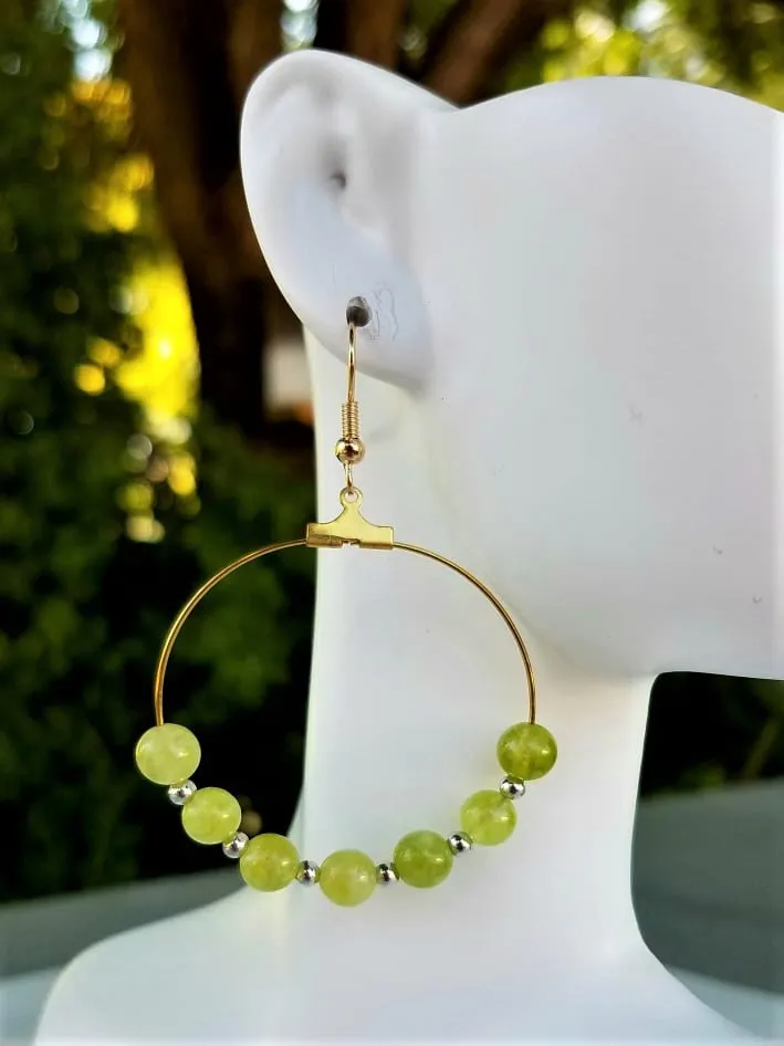 Handmade Hoops Earrings