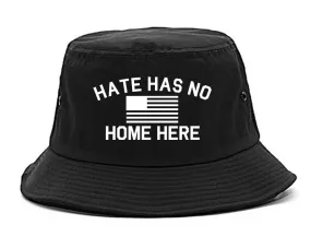 Hate Has No Home Here America Flag Mens Bucket Hat