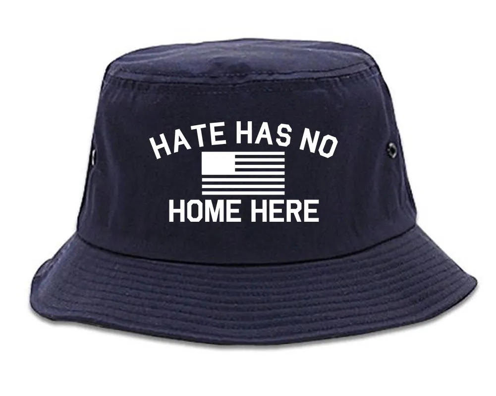 Hate Has No Home Here America Flag Mens Bucket Hat