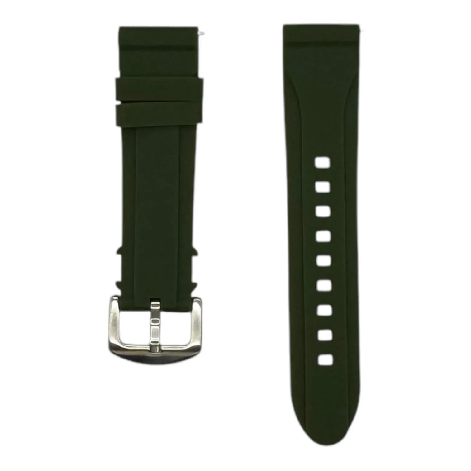 Heritage Elite Premium Silicone Watch Straps with the Huawei Watch 2 Pro