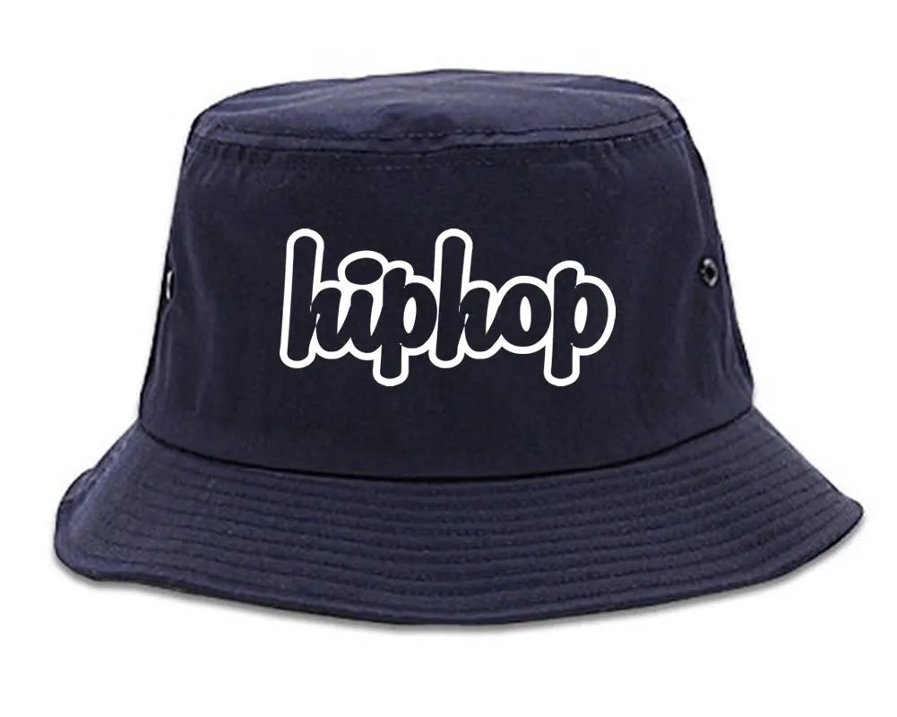 Hiphop Outline Old School Bucket Hat
