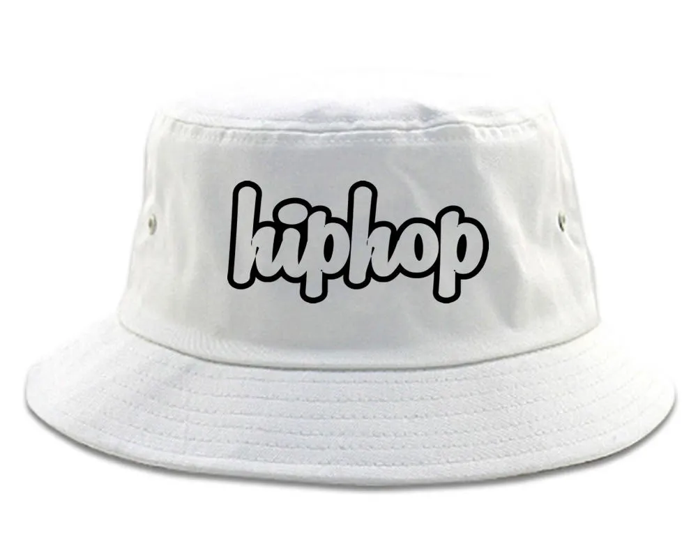 Hiphop Outline Old School Bucket Hat