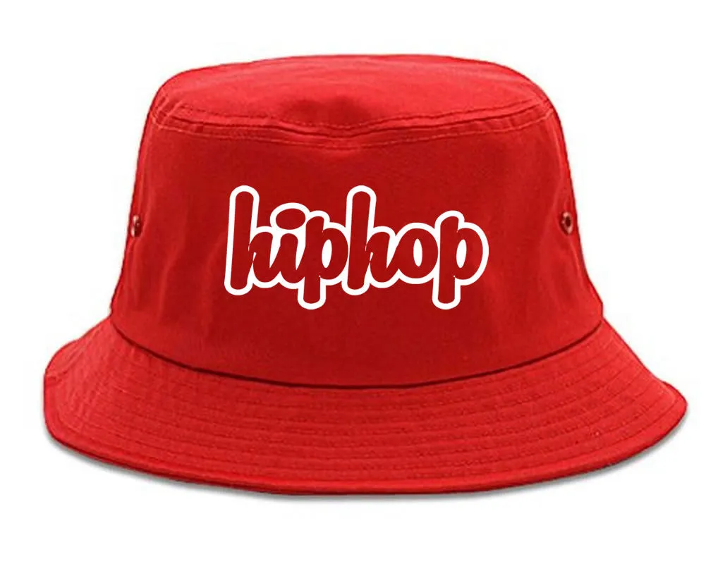 Hiphop Outline Old School Bucket Hat