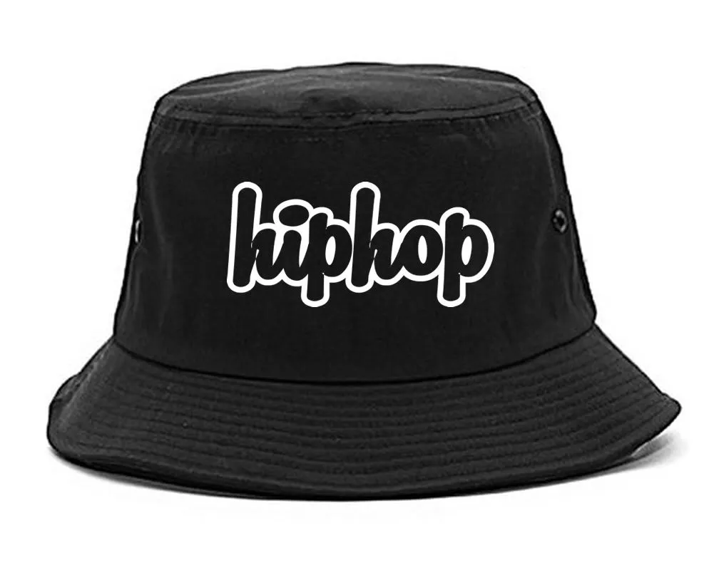 Hiphop Outline Old School Bucket Hat