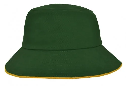 Icon Sandwich Trim Bucket Hat