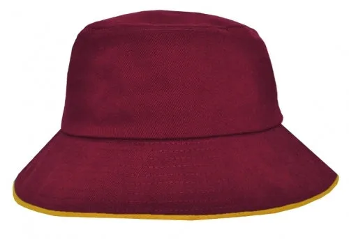 Icon Sandwich Trim Bucket Hat
