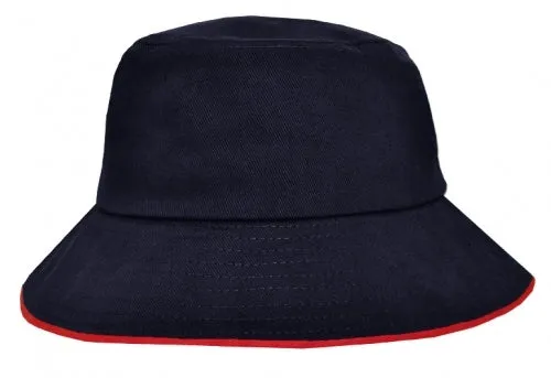 Icon Sandwich Trim Bucket Hat
