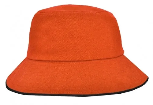 Icon Sandwich Trim Bucket Hat