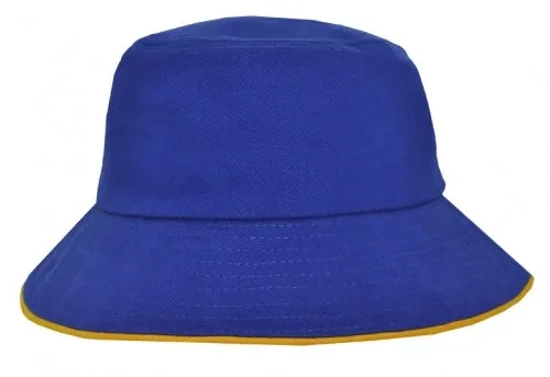 Icon Sandwich Trim Bucket Hat