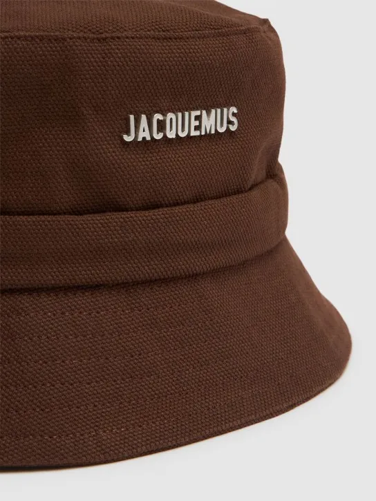 Jacquemus   Le Bob Gadjo cotton logo bucket hat 