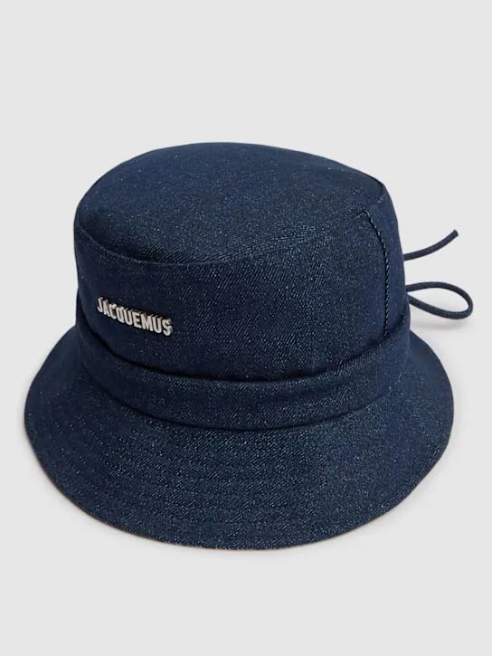 Jacquemus   Le Bob Gadjo cotton logo bucket hat 