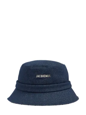 Jacquemus   Le Bob Gadjo cotton logo bucket hat 