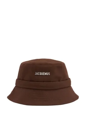 Jacquemus   Le Bob Gadjo cotton logo bucket hat 