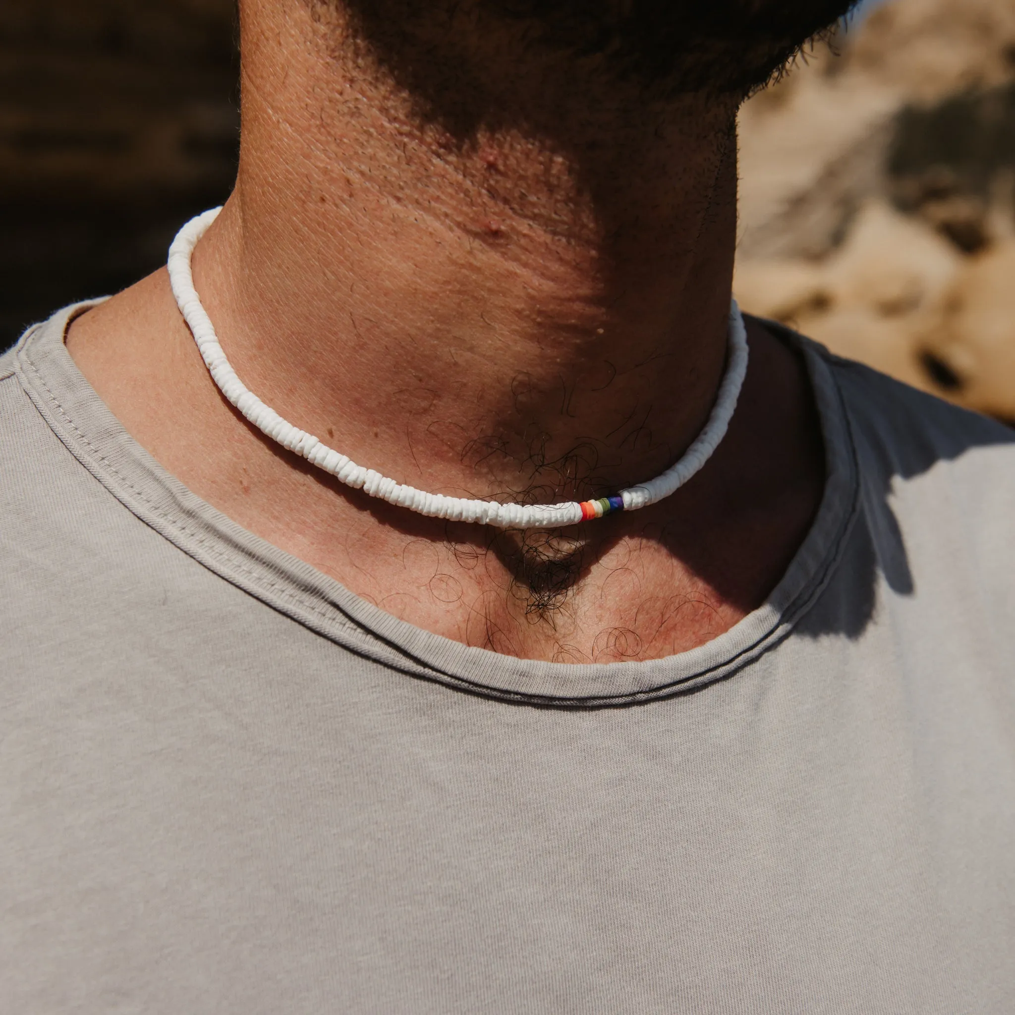 Just Like Us Beaded Pride Necklace