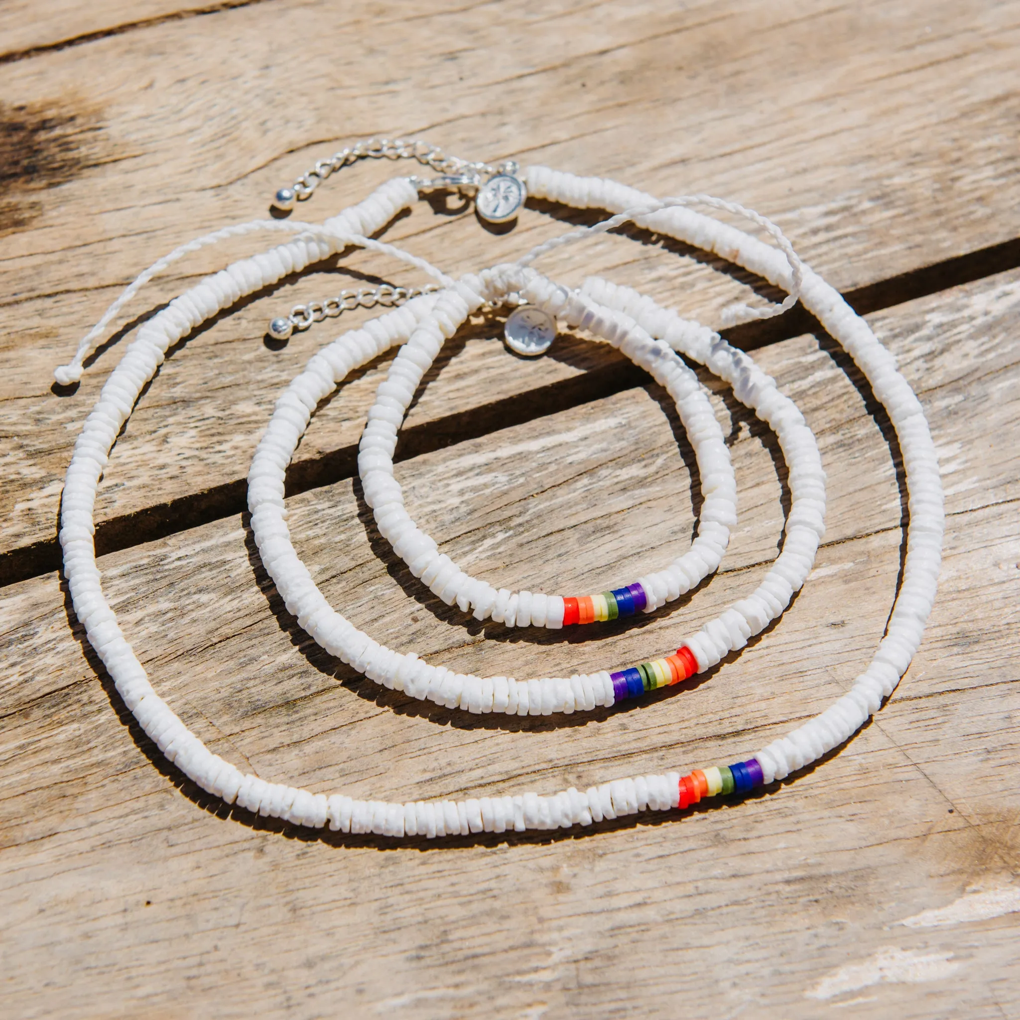 Just Like Us Beaded Pride Necklace