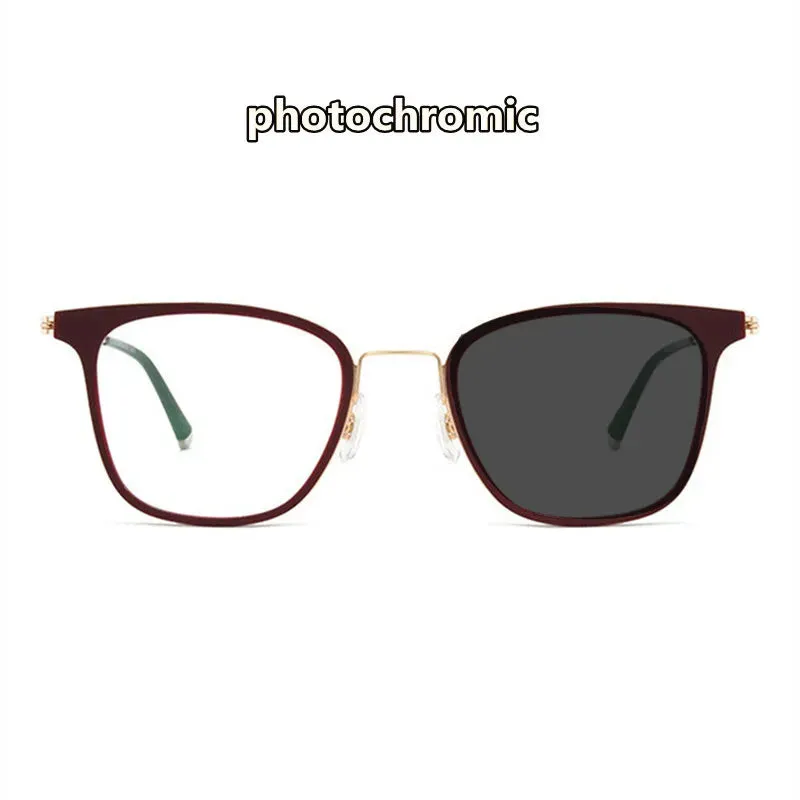 Kocolior Unisex Full Rim Square Alloy Tr 90 Hyperopic Reading Glasses 2527