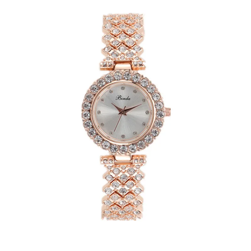 Korean Simple Temperamental Trendy Small Dial Diamond Student Fashion Women's Watch