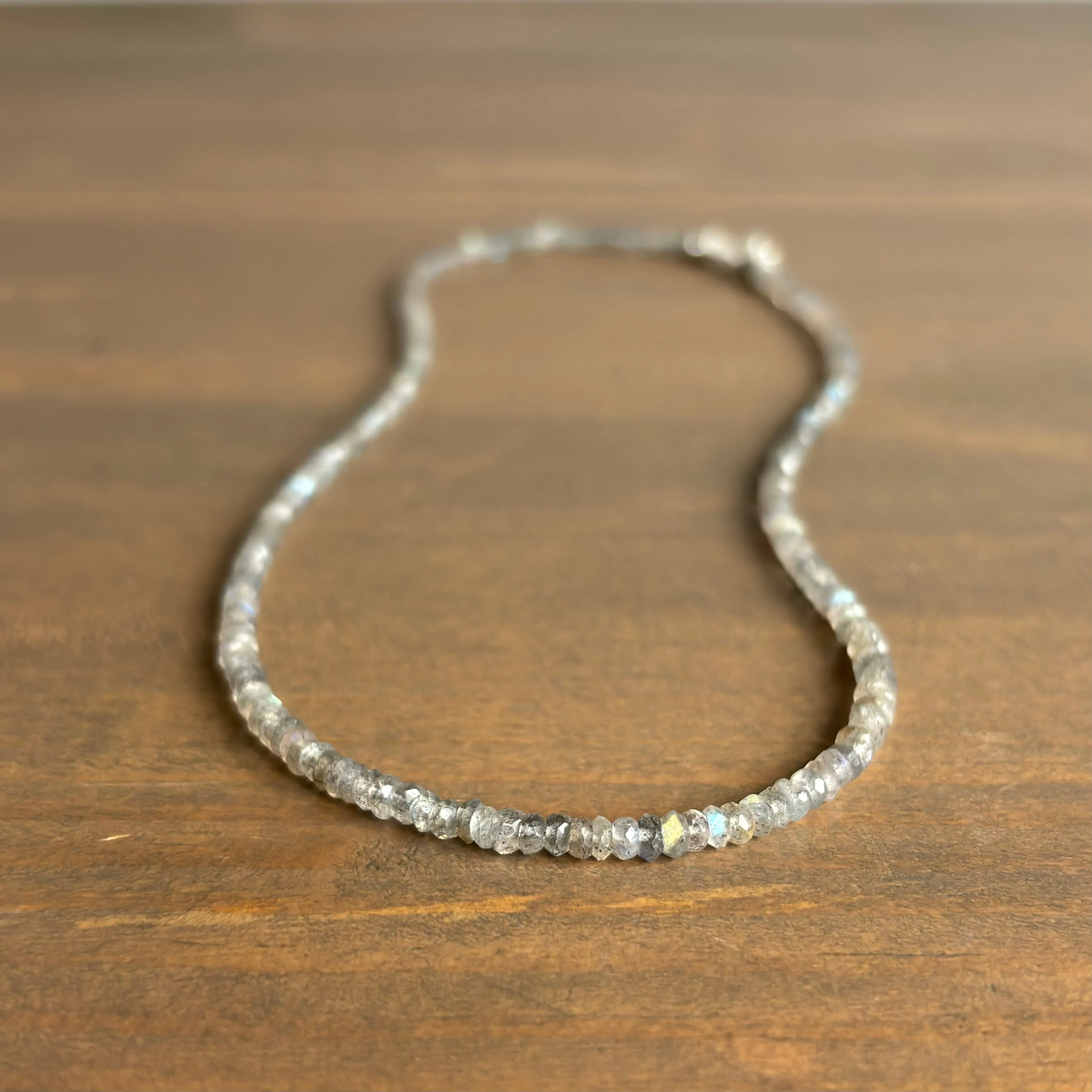 Labradorite Beaded Stone Strand
