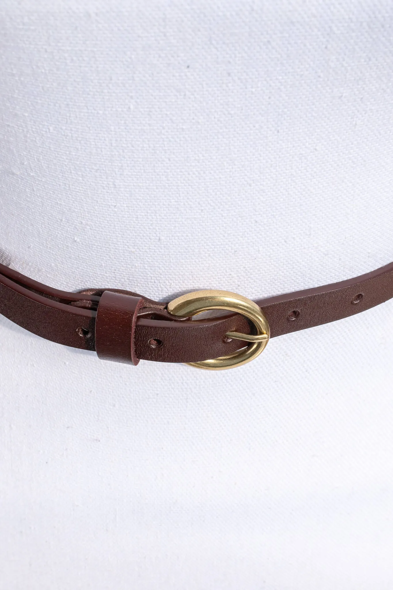 Leda Leather Waist Belt