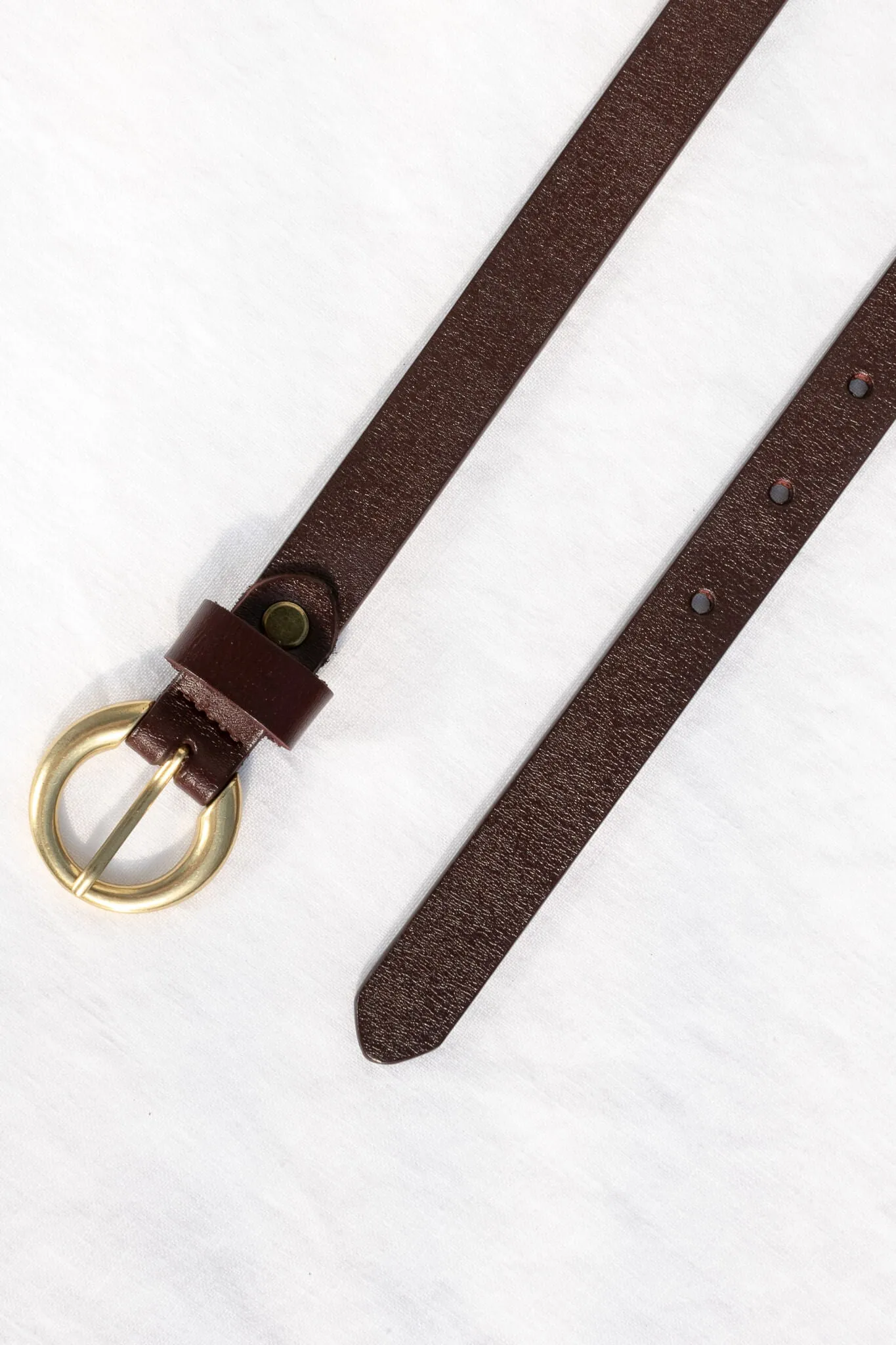 Leda Leather Waist Belt