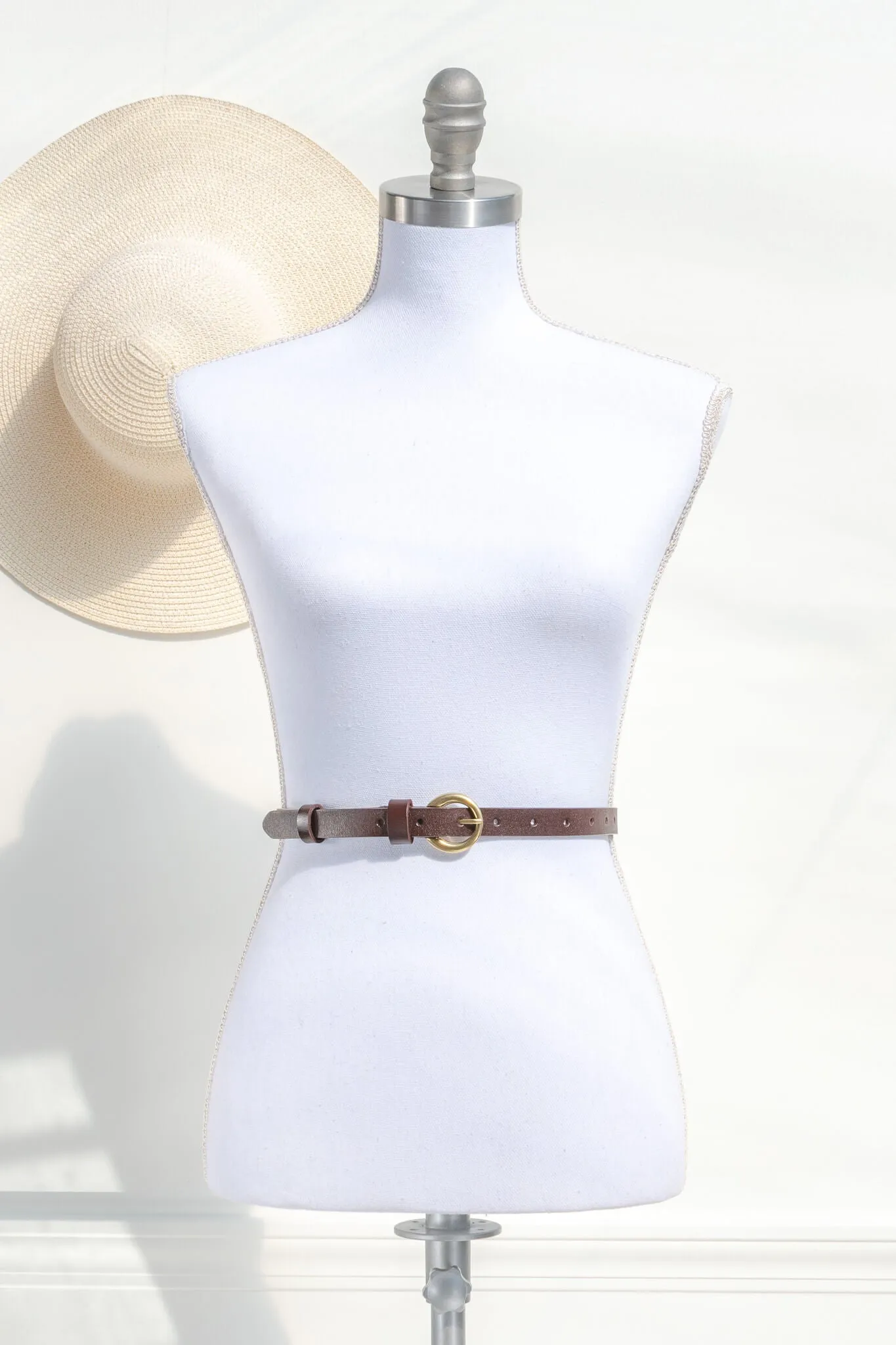 Leda Leather Waist Belt