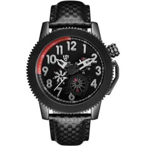 LIEBIG F301 Quartz Pilot Watch for Men w/ Calendar