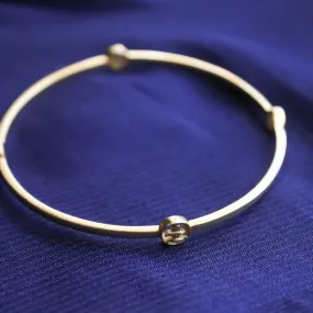 Lingam Bangle (Silver)