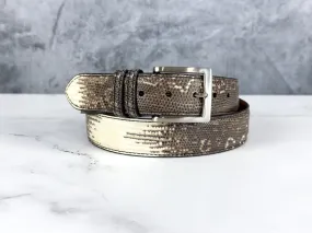 Lizard Belt: Natural Ring