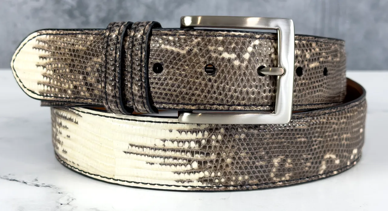 Lizard Belt: Natural Ring