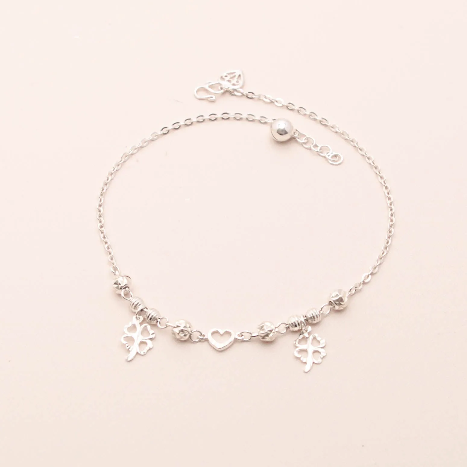 Lucky Clover Anklet