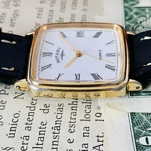 Luxury Watch Rotary 90s Mens Womens Analog Watches Switzerland UK