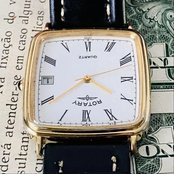 Luxury Watch Rotary 90s Mens Womens Analog Watches Switzerland UK
