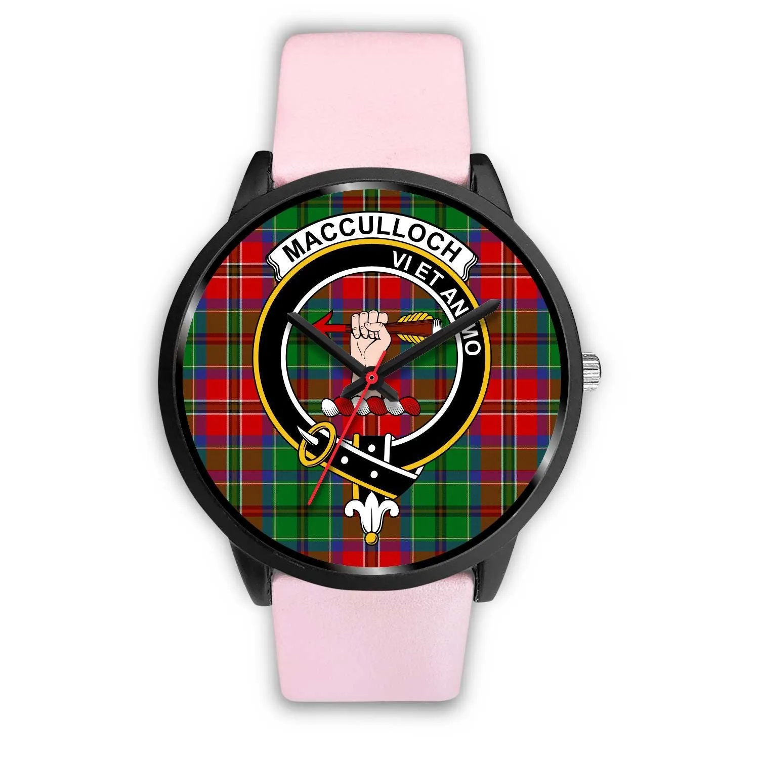 MacCulloch Clan Badge Tartan Black Watch