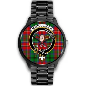MacCulloch Clan Badge Tartan Black Watch