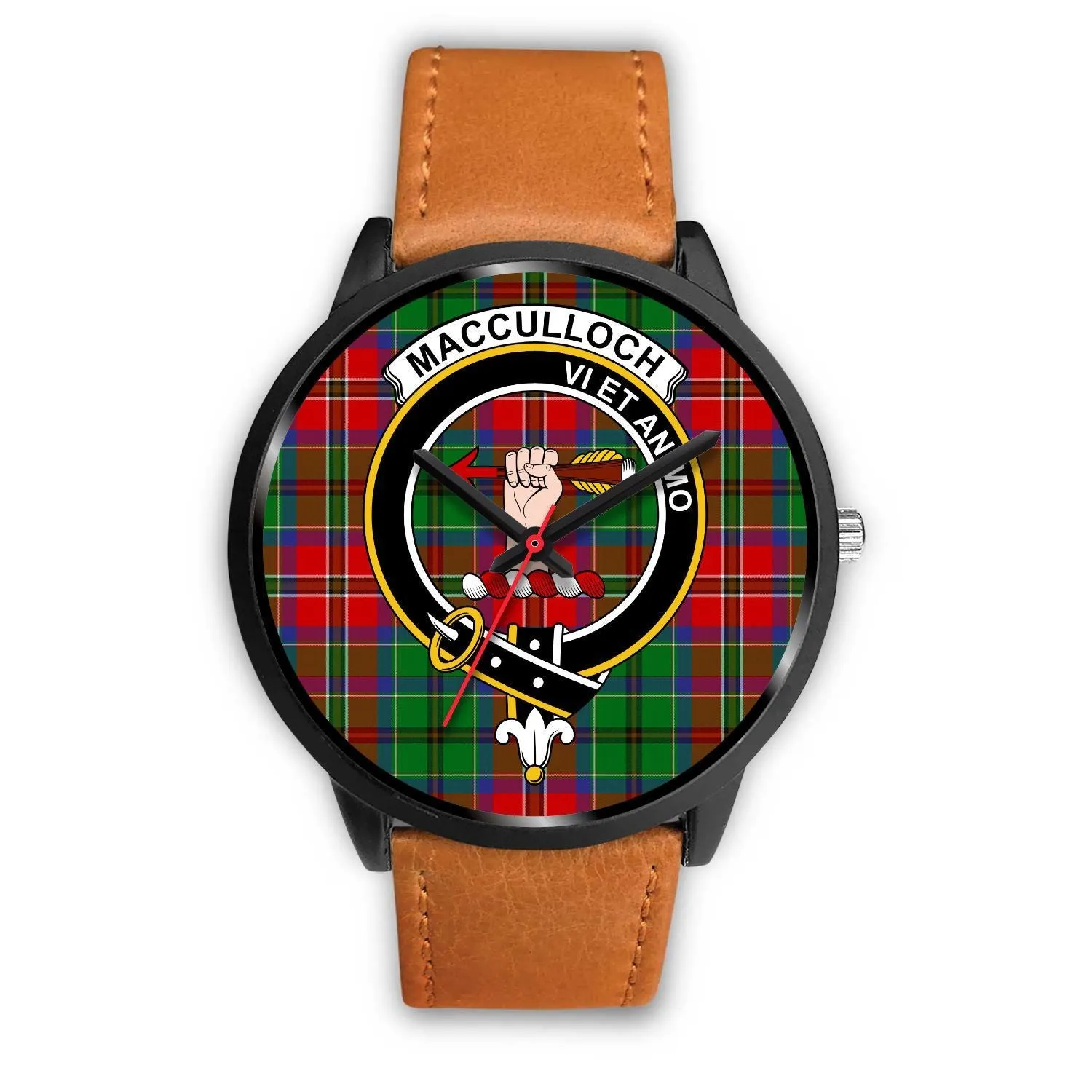 MacCulloch Clan Badge Tartan Black Watch