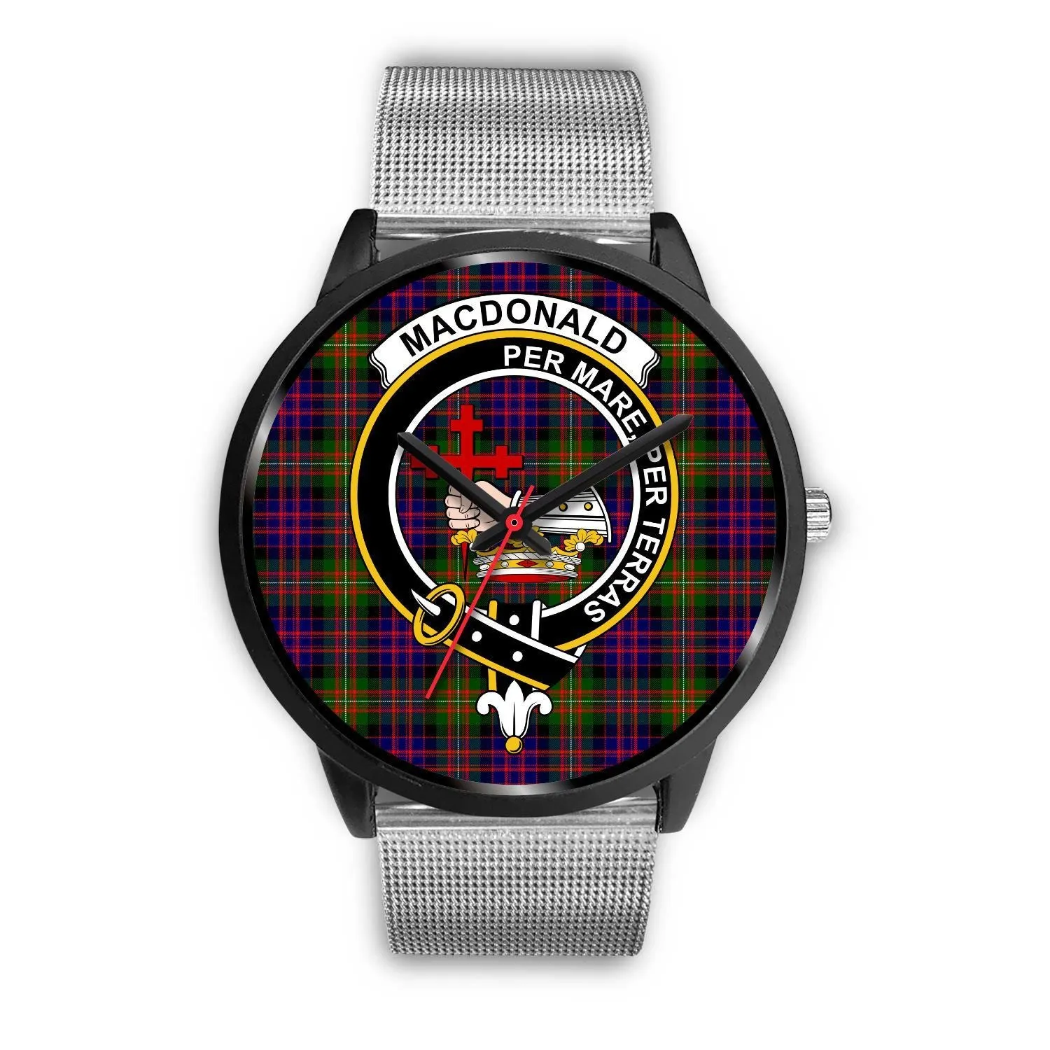 MacDonald Clan Badge Tartan Black Watch