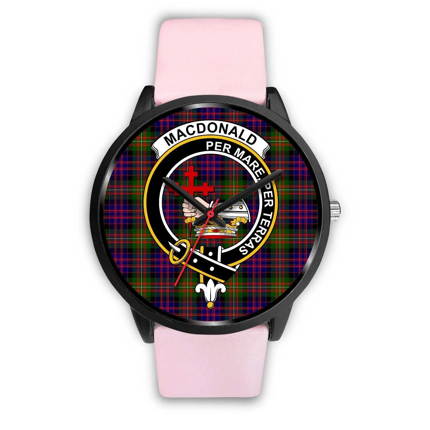 MacDonald Clan Badge Tartan Black Watch