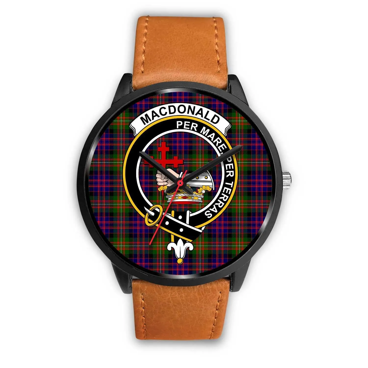 MacDonald Clan Badge Tartan Black Watch