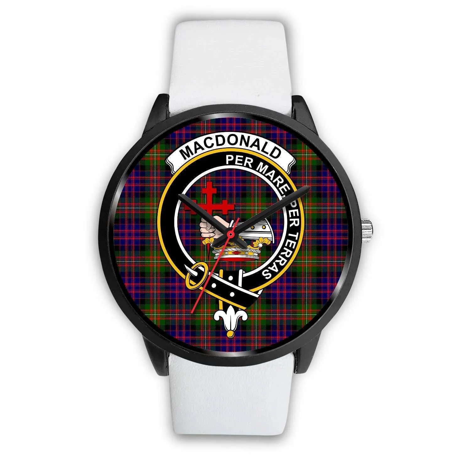 MacDonald Clan Badge Tartan Black Watch