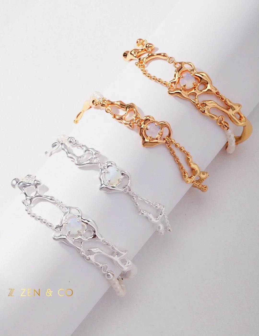 MAYA Moonstone friendship bracelet