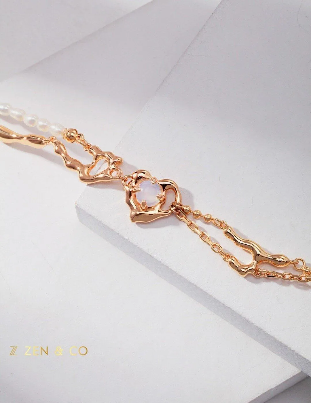 MAYA Moonstone friendship bracelet