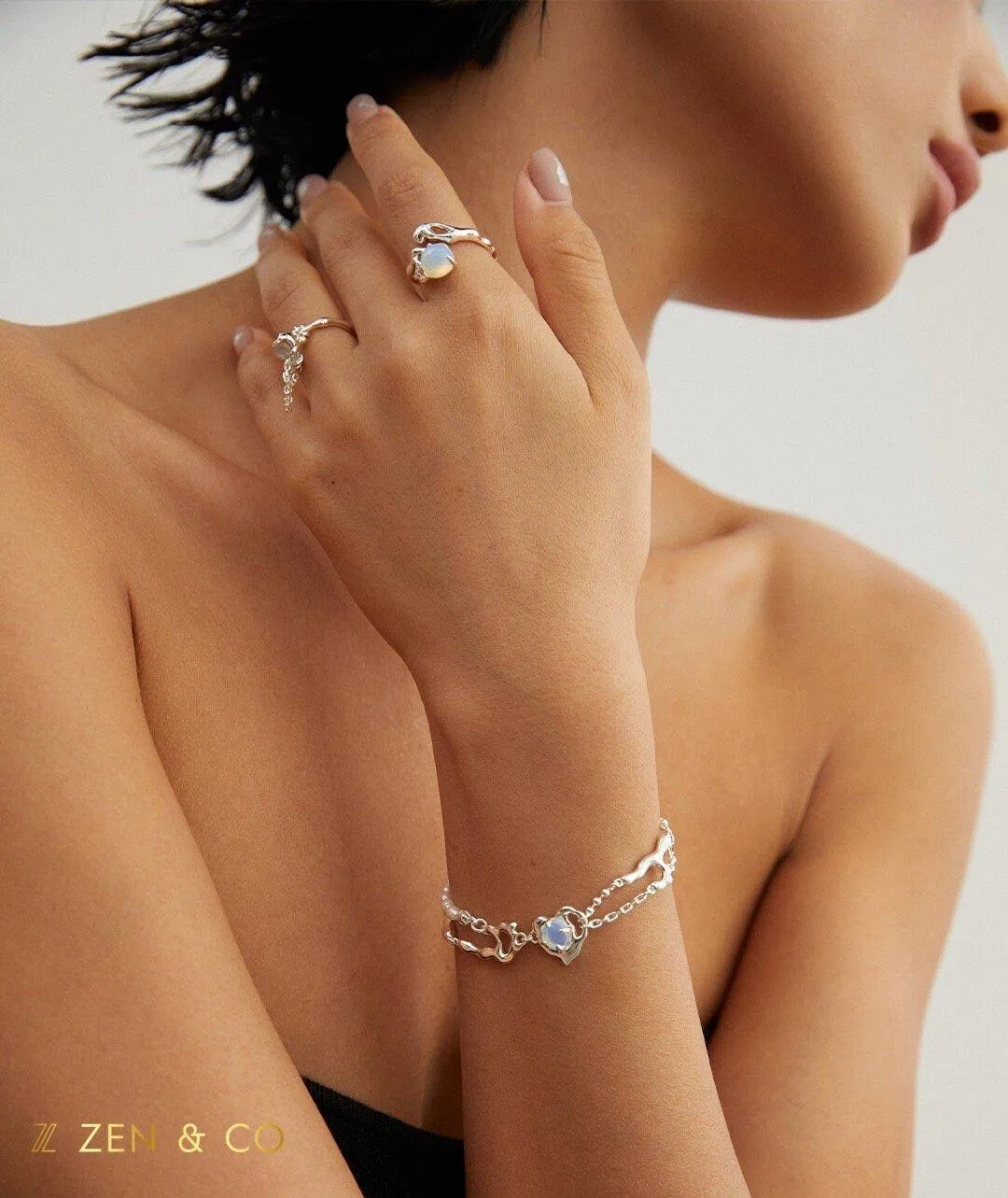 MAYA Moonstone friendship bracelet