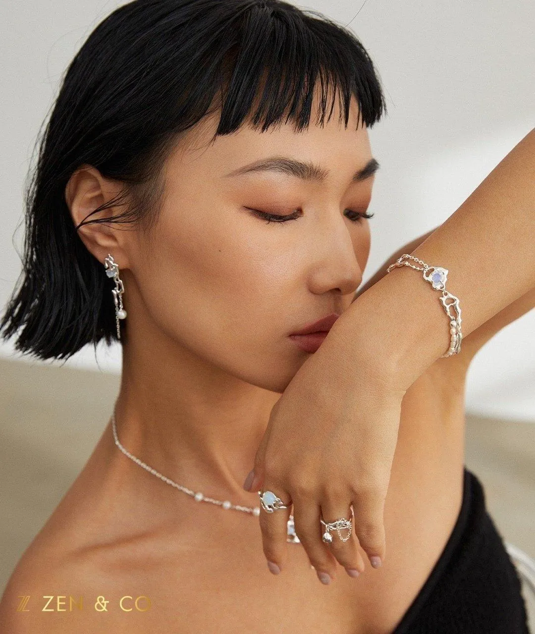MAYA Moonstone friendship bracelet