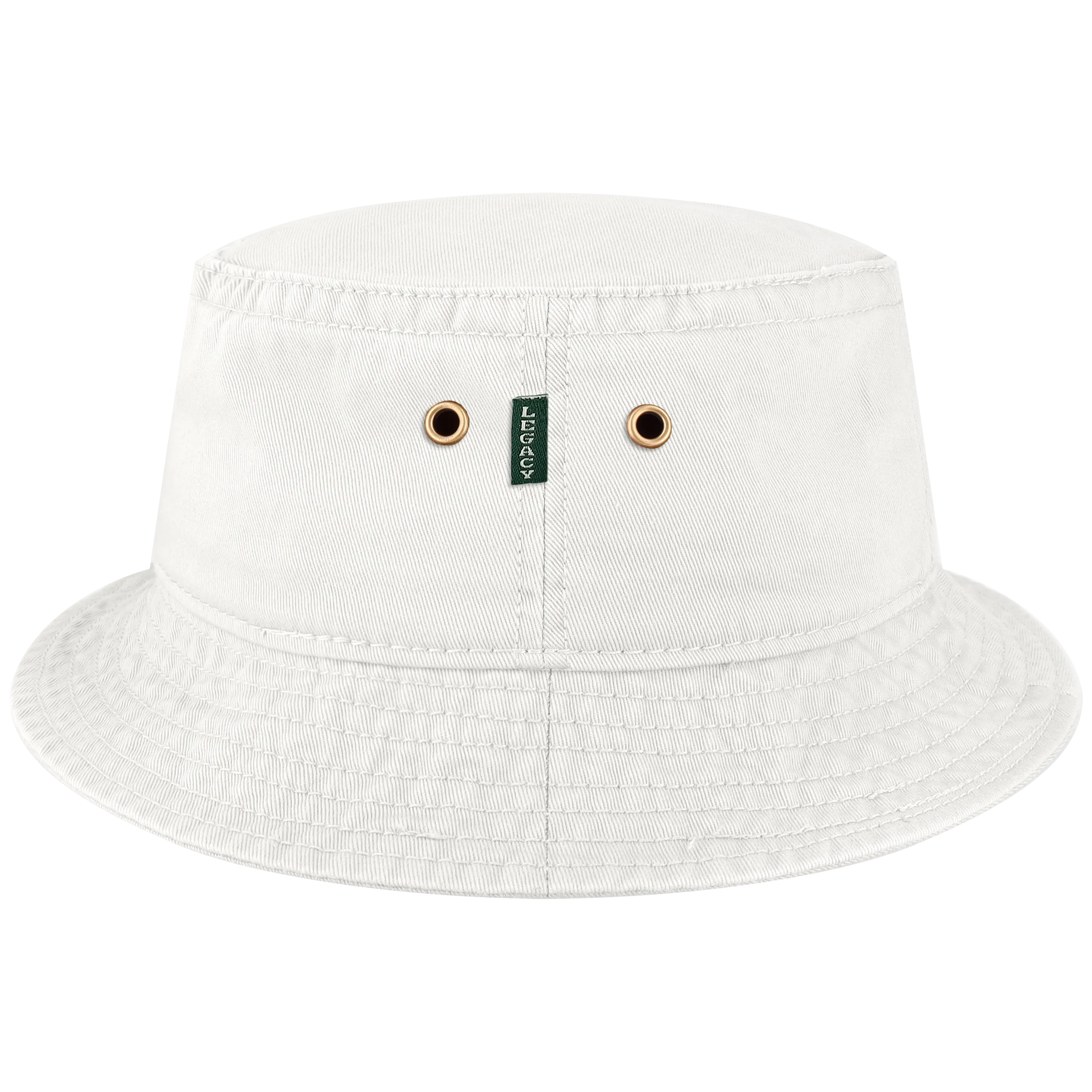 Michigan Wolverines White Relaxed Twill Bucket Hat